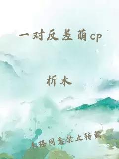 一对反差萌cp